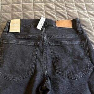 Madewell Women's Black Straight Leg Jeans